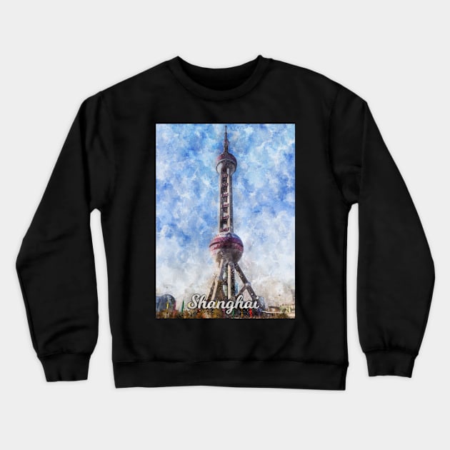 Shanghai Crewneck Sweatshirt by Durro